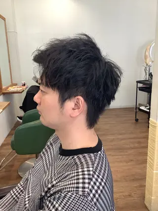 パーマ メンズ 西村 恵祐のヘアスタイル