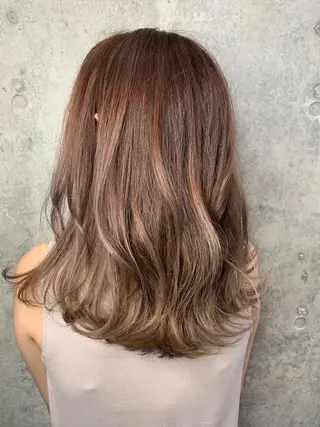 セミロング 髪質改善 Daisukiのヘアスタイル