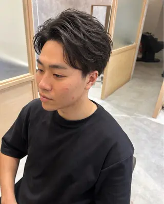ショート メンズ 久木原 ゆりのヘアスタイル