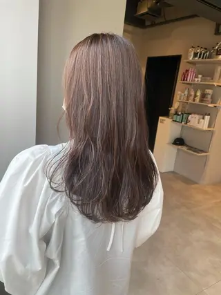 ミディアム カラー ブリーチ👩🦳/ ✂︎MANAMIのヘアスタイル