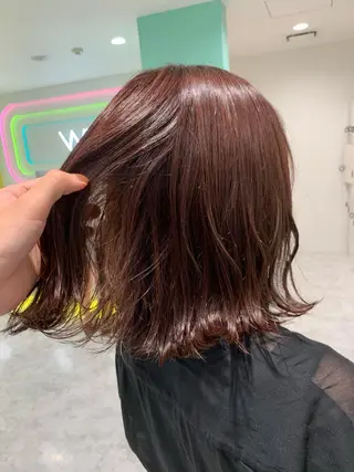 ミディアム 🪞透明感カラー🫧 縮毛矯正🥇かずきのヘアスタイル