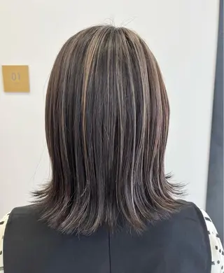 カラー カノ レイヤー/似合わせのヘアスタイル