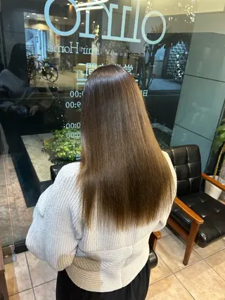 セミロング 西田辺/ タカスナオヤのヘアスタイル