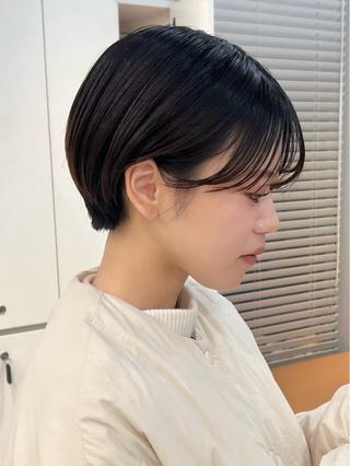 ショート 三浦澪矢/ ショートカットモデルのヘアスタイル