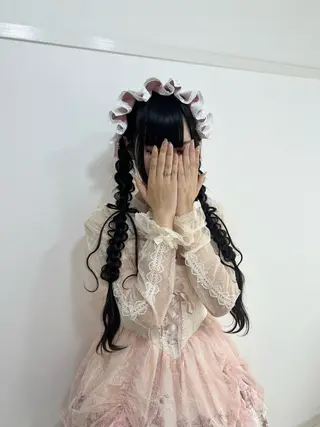 ロング ヘアアレンジ 大羅 海比のヘアスタイル