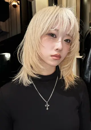 ミディアム 中野 晴登のヘアスタイル
