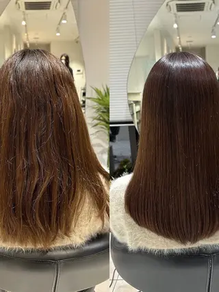 ロング パーマ 美髪矯正🫧艶髪特化 🫧関口太郎のヘアスタイル