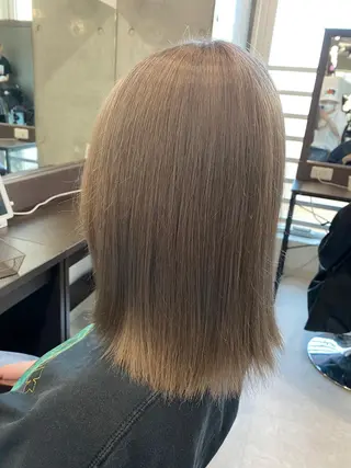 ミディアム カラー ハイトーン特化💍 NØRN💍韓国のヘアスタイル