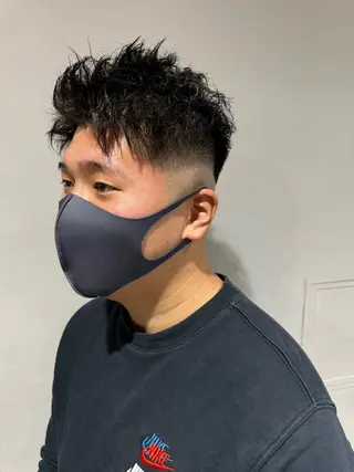 ショート パーマ メンズ 似合う髪型見つけます AYAKAのヘアスタイル