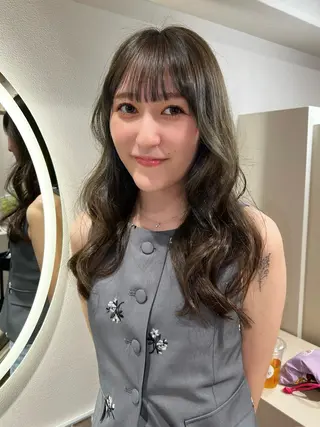 セミロング lane HAIR 【大阪京橋】KISAのヘアスタイル