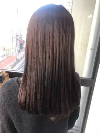 ロング カラー 髪質改善&ブリーチ 伊勢 祐一郎のヘアスタイル