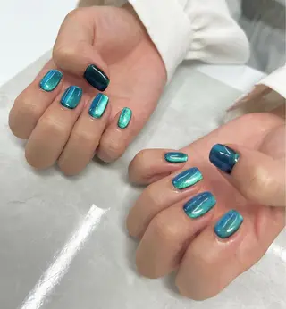 ネイル AISAフィル× ハードモチ最強のネイルデザイン