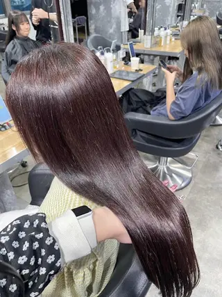 カラー 🪞official THREE 横浜🎀のヘアスタイル