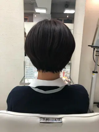 ショート 阿部 美咲のヘアスタイル