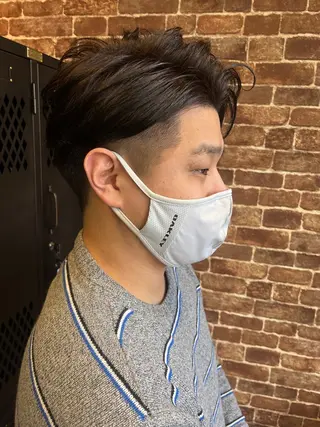 ショート カラー パーマ ヘアアレンジ メンズ キッズ ネイル マツエク・マツパ アイブロウ 久木原 ゆりのヘアスタイル