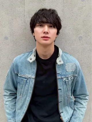 ショート パーマ メンズ IPPO 下北沢のヘアスタイル