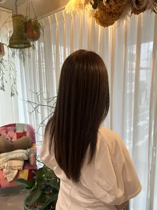 ロング 京都丸太町/艶カラー /ナツキ🤍🫧のヘアスタイル