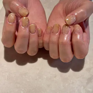 ネイル モデル募集🍑渋谷 Nanamiのネイルデザイン