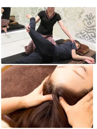キッズ カラー ショート パーマ ネイル ヘアアレンジ マツエク・マツパ アイブロウ メンズ リラクゼーション サロン calmのエステ・リラクイメージ