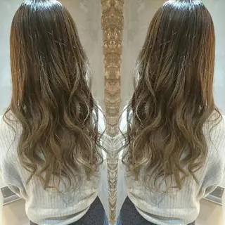 ロング カラー センター南 SEIJIのヘアスタイル
