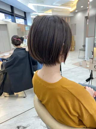 ショート カラー 美髪❣️縮毛矯正/ 髪質改善✨/山本のヘアスタイル