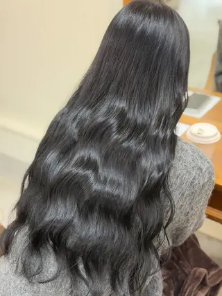 ロング メンズスタイル バレイヤージュ　齋藤のヘアスタイル