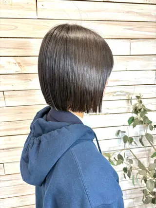 ミディアム ボブ指名多数◎ 田中夕子のヘアスタイル