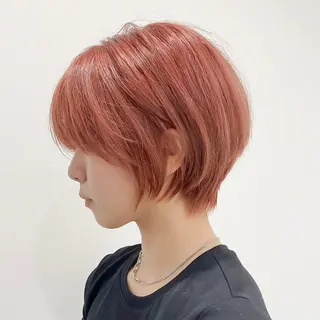 ショート カラー ハッシュカット/艶感 カラー/ユウキ✨のヘアスタイル