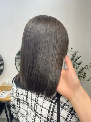 ミディアム カラー ヘアアレンジ 🫧透明感カラー/ ナルハ🫧のヘアスタイル