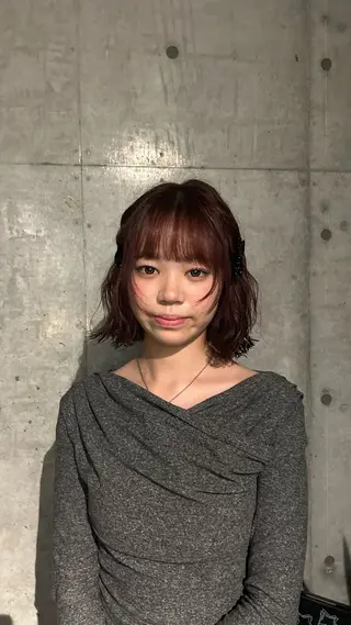 ミディアム NanaKo 表参道 レイヤー/ハッシュのヘアスタイル