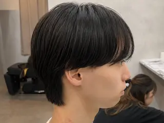 メンズ シースルーマッシュ 🍒毛流れ🖤アヤネのヘアスタイル