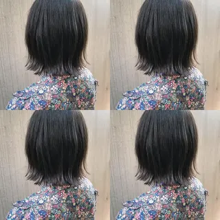 ショート カラー パーマ ヘアアレンジ 松田 亮葉のヘアスタイル
