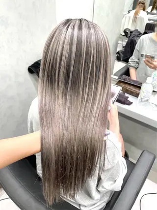 ロング カラー 🦋韓国hair🦋 エクステ店長sakiのヘアスタイル