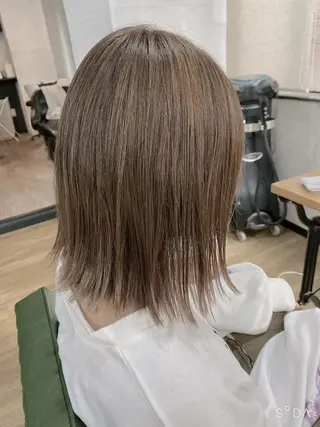 ミディアム pif designのヘアスタイル