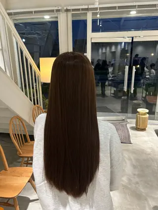 ロング カラー 篠原 若奈のヘアスタイル