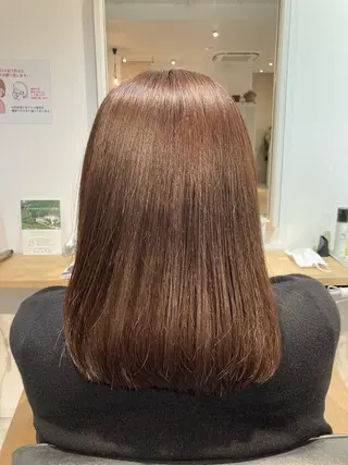ミディアム 【女性指名No.1】 西口直子のヘアスタイル
