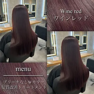 セミロング カラー ブリーチなしの達人 🌈KAITOのヘアスタイル