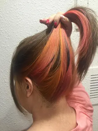 ロング カラー パーマ ヘアアレンジ メンズ キッズ ネイル マツエク・マツパ 新宿/髪質改善/ 美髪矯正✨浅江通友のヘアスタイル