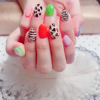 ネイル マジック ミラーのネイルデザイン