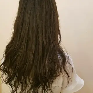パーマ ロング 美谷添(ミヤゾエ) まどか大人ヘアサロンのヘアスタイル