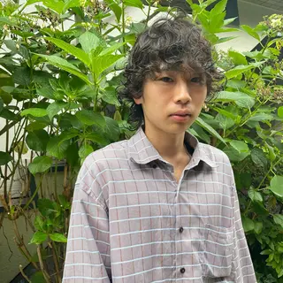 パーマ メンズ 🌈圧倒的デザイン パーマ 関和希のヘアスタイル