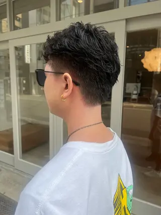 ショート wabi本町店 タカハシ トモヒロのヘアスタイル
