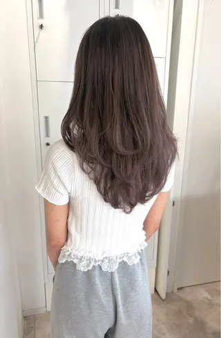 ロング カラー 河野いずみ レイヤー/ボブ 🤍のヘアスタイル