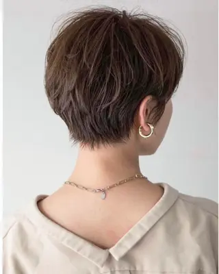 ショート パーマ 浅沼 ゆいのヘアスタイル