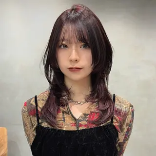 カラー Azu🩰/アレンジ /透明感カラー🎀/のヘアスタイル