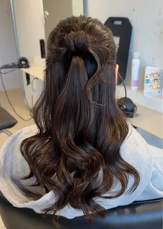 ロング ヘアアレンジ ヘアセット大募集 ˗ˋˏairiˎˊ˗のヘアスタイル