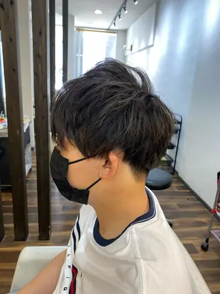ショート メンズ 堀 広夢のヘアスタイル