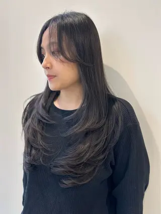 ロング レイヤー/透明感 カラー💙koukiのヘアスタイル