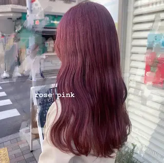 ロング カラー ツカハラ リリカ 👒柔らかカラー👒のヘアスタイル