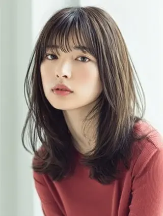 セミロング 生艶髪&レイヤー🔔 渋谷お薦めNo.1✨のヘアスタイル
